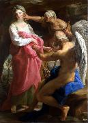 Time orders Old Age to destroy Beauty. Pompeo Batoni